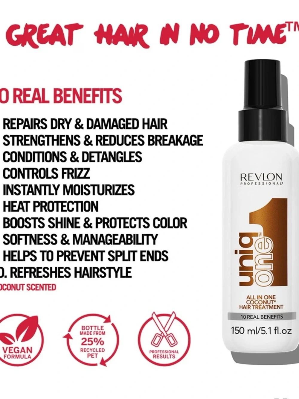 REVLON Uniq One All-In-One Coconut Hair Treatment —